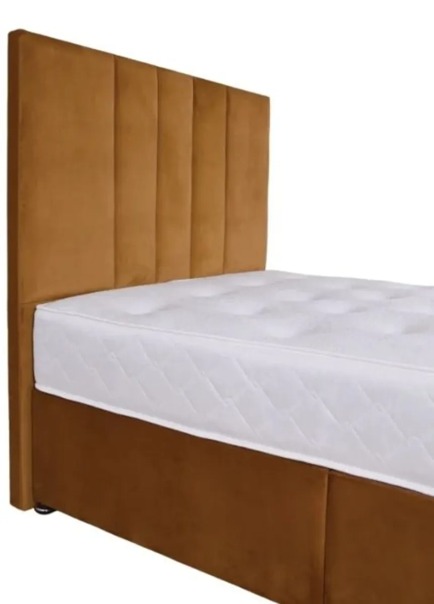 Plush Vertical Floor Standing Headboards / Various