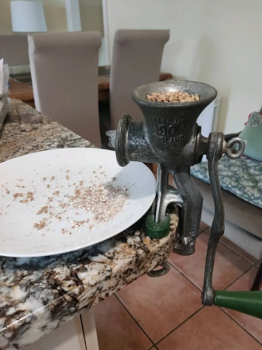Vintage Cast Iron Coffee mill. Working. - Image 1