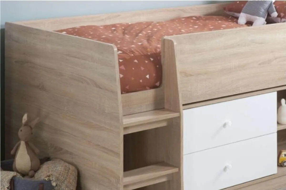 Emma Gas-Lift Headboard Add a touch of warmth and - Image 3