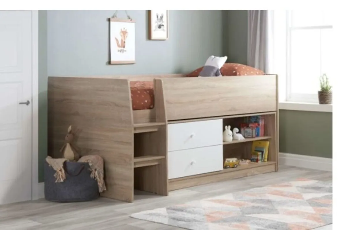 Emma Gas-Lift Headboard Add a touch of warmth and - Image 1