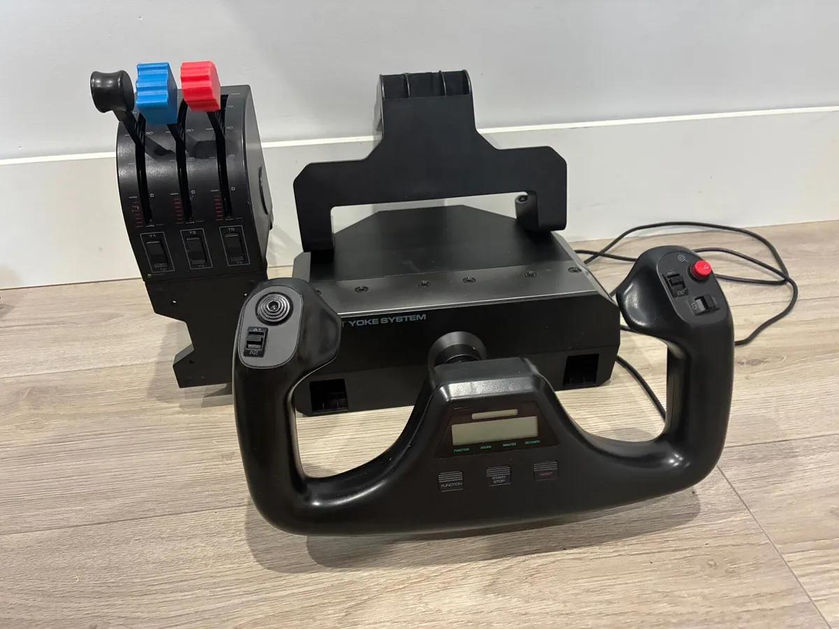 Logitech - Flight Yoke System - Image 1