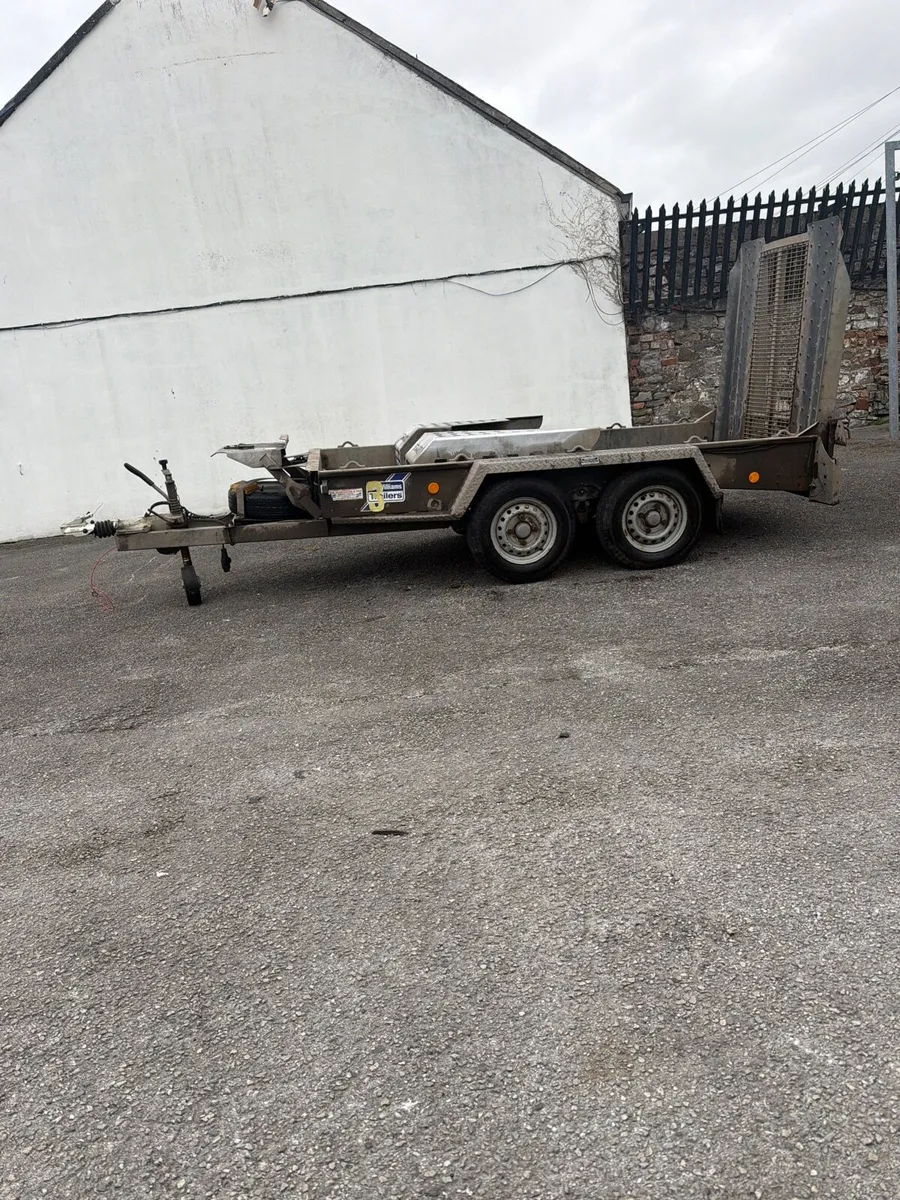 2022 Ifor Williams 9x4 track machine trailer - Image 1