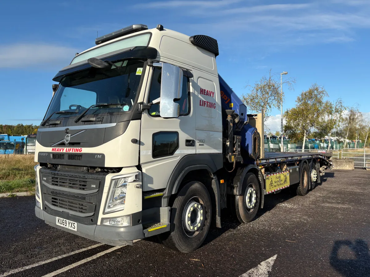 2021 Volvo FM Cheesewedge PM 50 Ton Crane - Image 3
