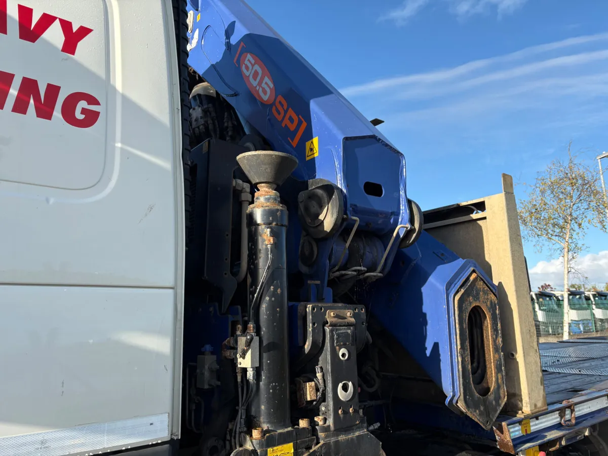 2021 Volvo FM Cheesewedge PM 50 Ton Crane - Image 4