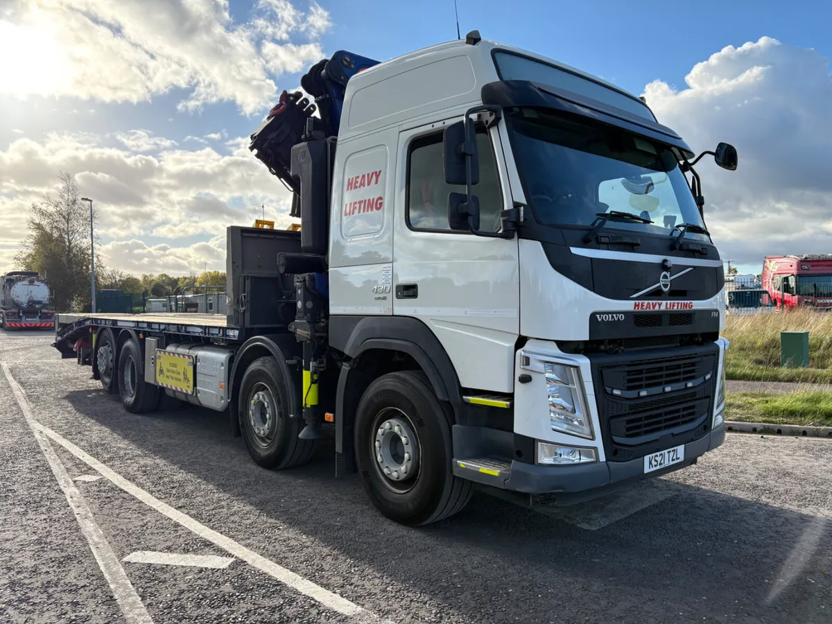 2021 Volvo FM Cheesewedge PM 50 Ton Crane - Image 1