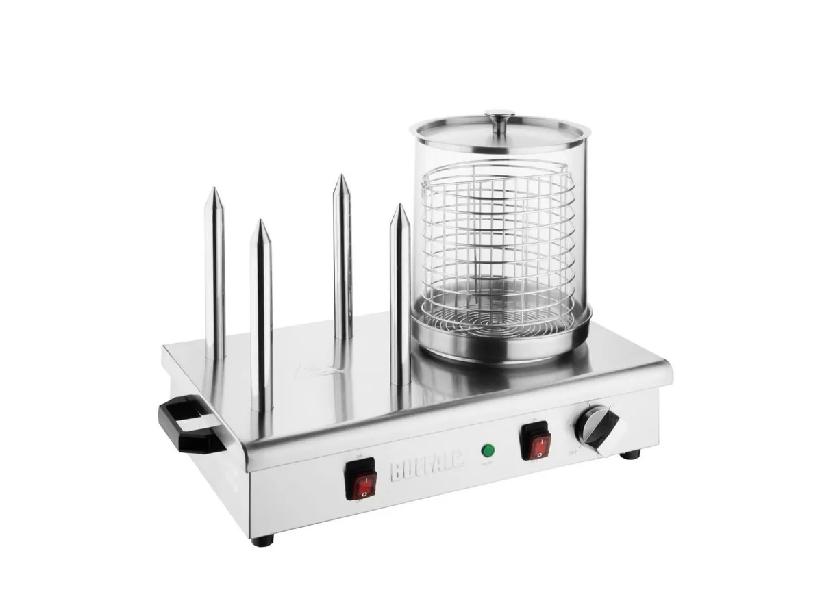 Buffalo 4 Spike Hot Dog Warmer DA566 - Ex VAT - Image 1