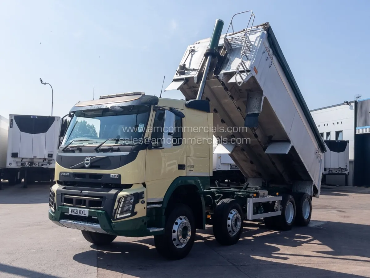 2021 VOLVO FMX 460 INSULATED TAR SPEC TIPPER - Image 3