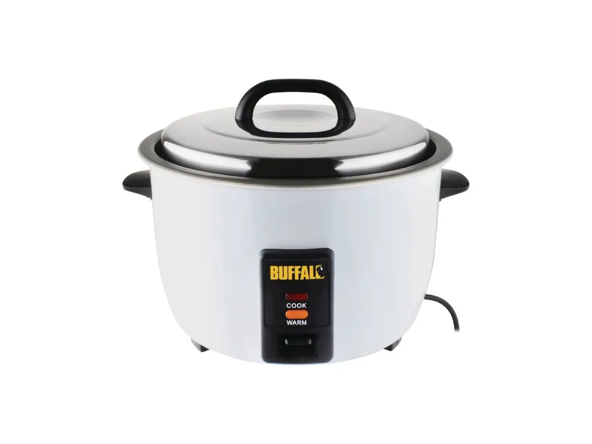 Buffalo Commercial Rice Cooker 4Ltr CN324 - Ex VAT - Image 1
