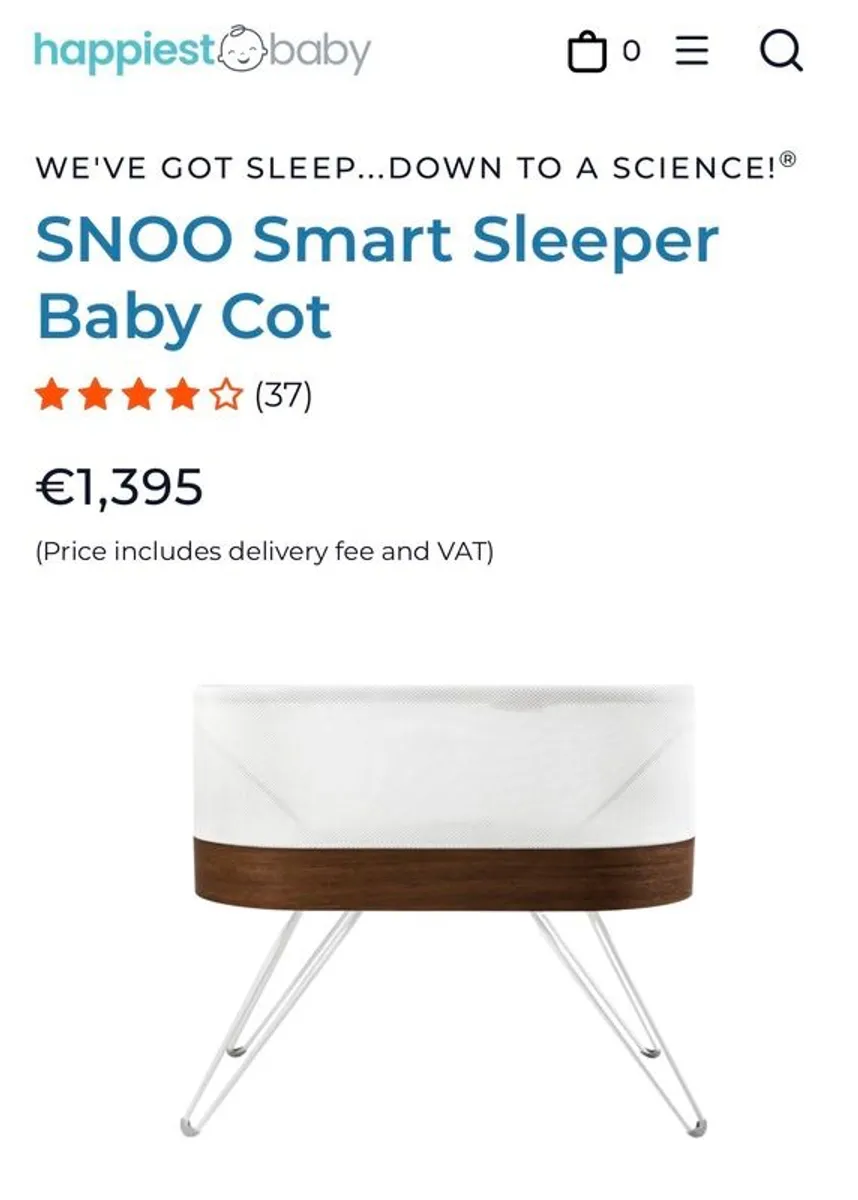 SNOO Smart Sleeper and all accessories - Image 2