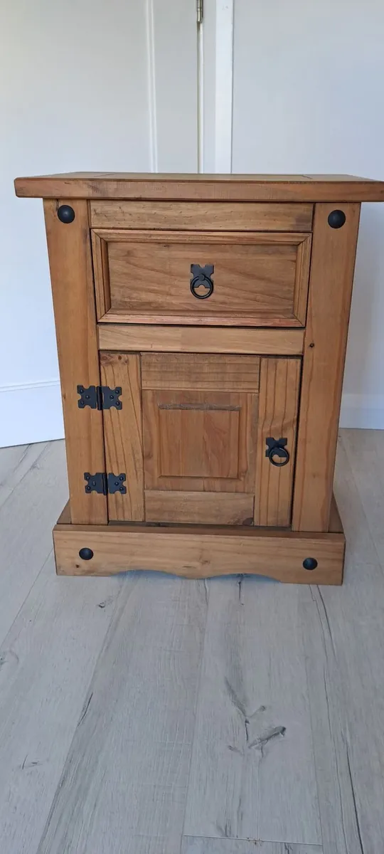 Double Bed & Locker (Mexican Pine) - Image 3
