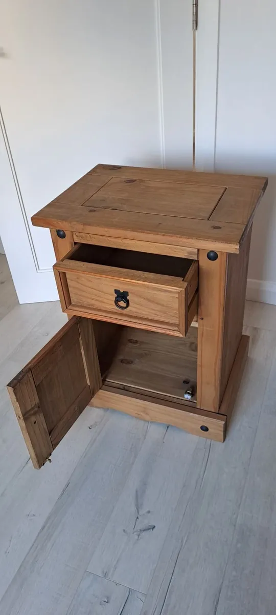 Double Bed & Locker (Mexican Pine) - Image 4