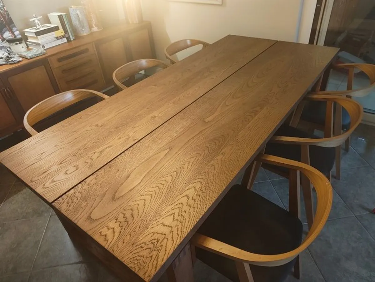 Dining Table and Chairs (MORBYLANGA and Stockholm) - Image 1
