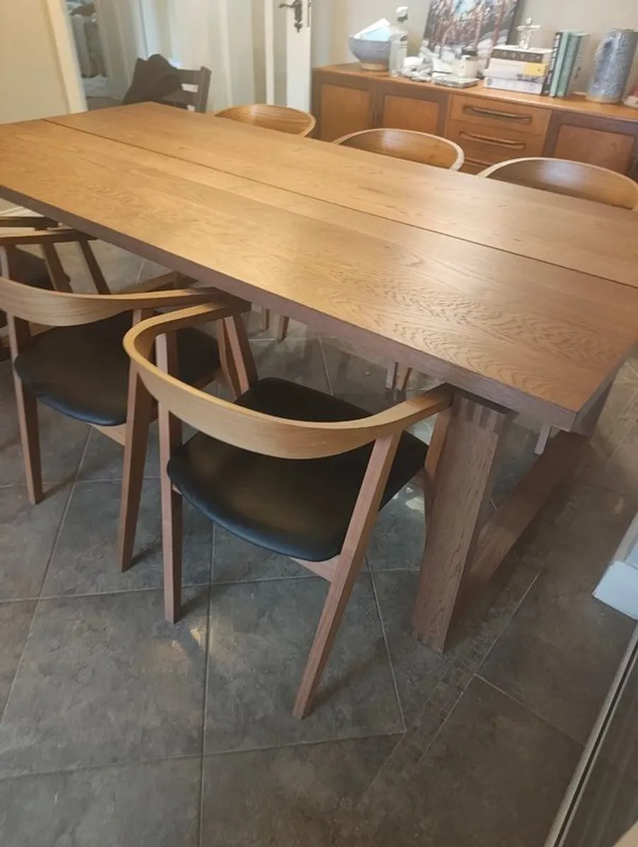 Dining Table and Chairs (MORBYLANGA and Stockholm) - Image 2