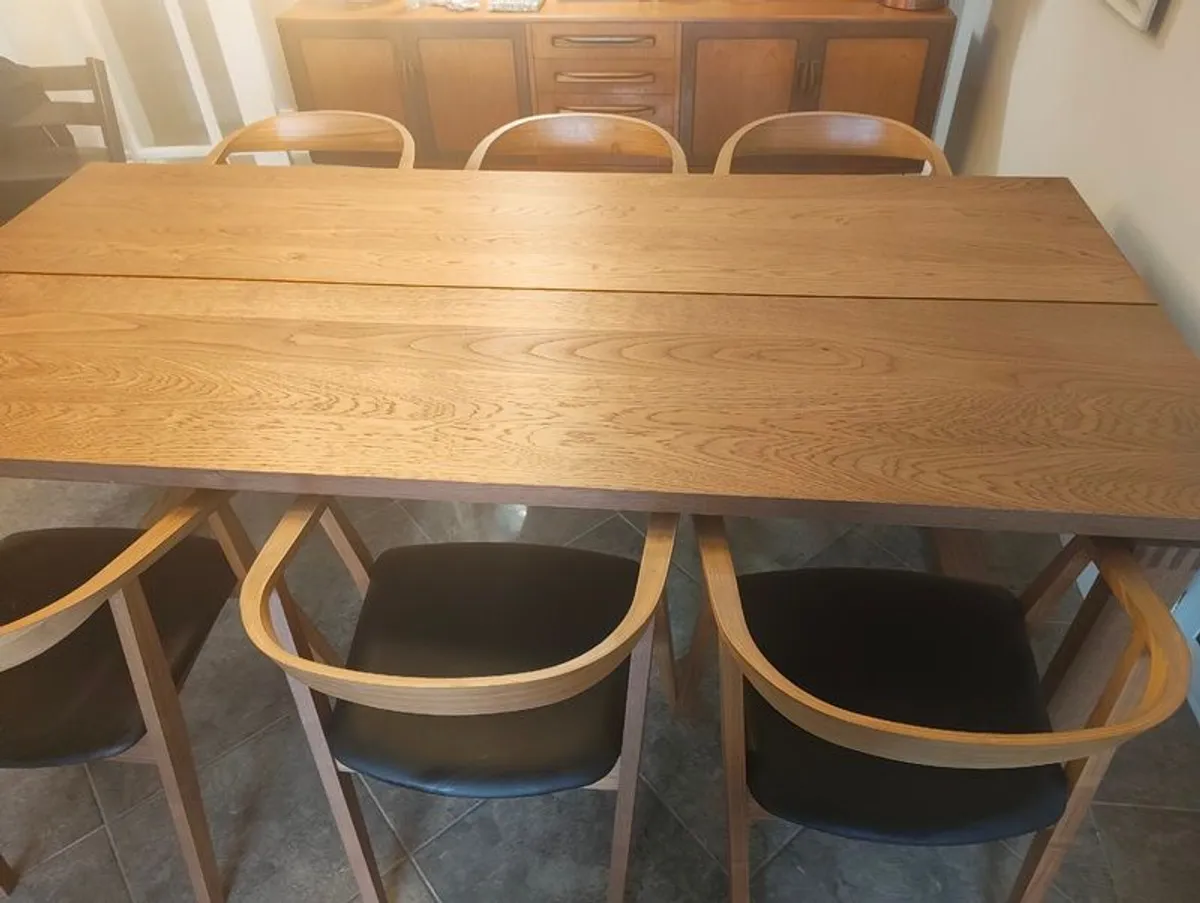 Dining Table and Chairs (MORBYLANGA and Stockholm) - Image 3