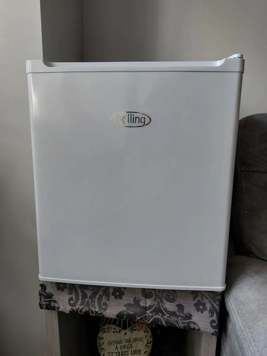 Small counter top fridge