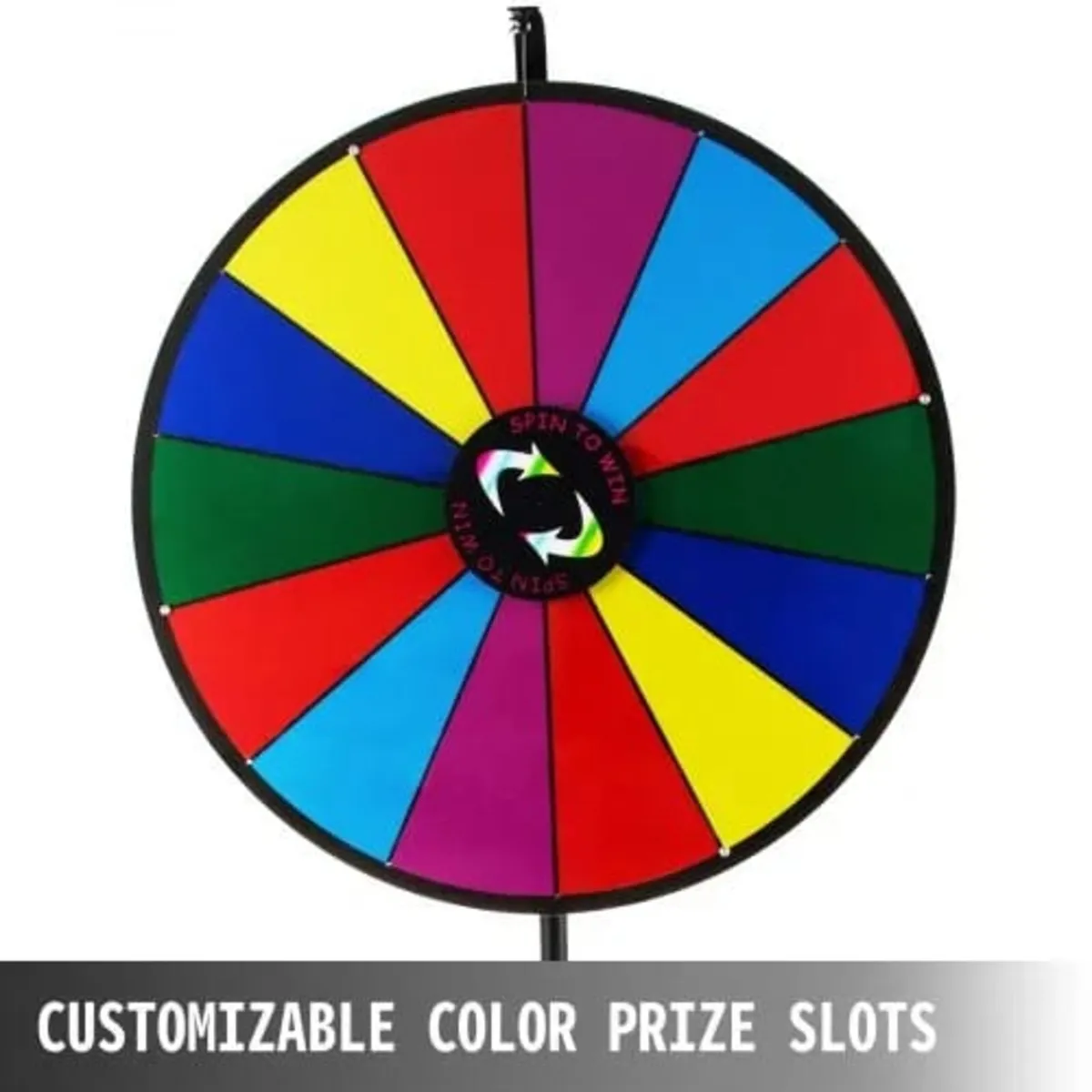 61 cm Color Prize Wheel Tripod Floor Stand Color P - Image 4