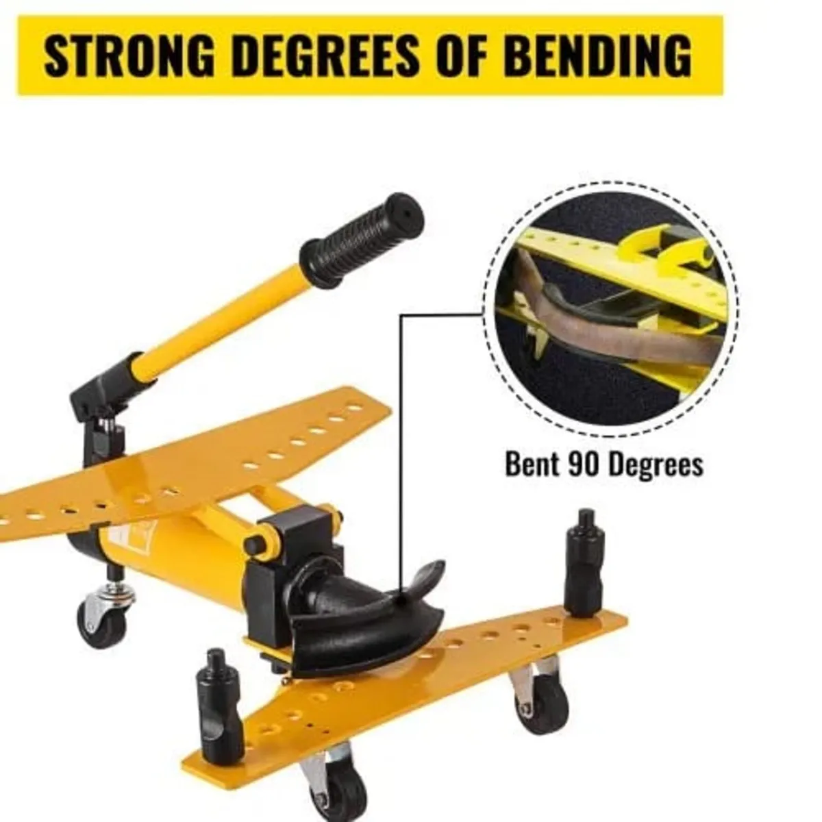 Manual Hydraulic Pipe Tube Bender Machine 10 Ton M - Image 2