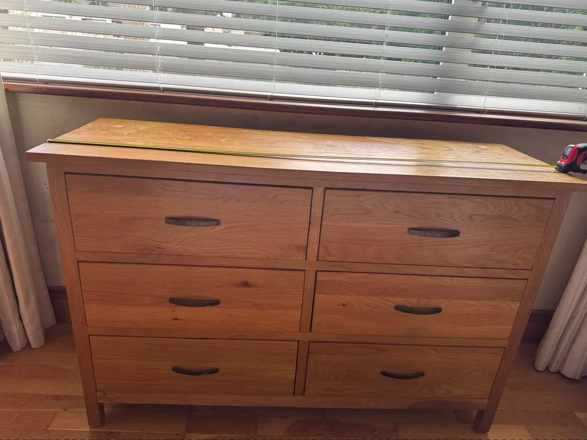 Wooden chest of drawers - Image 2