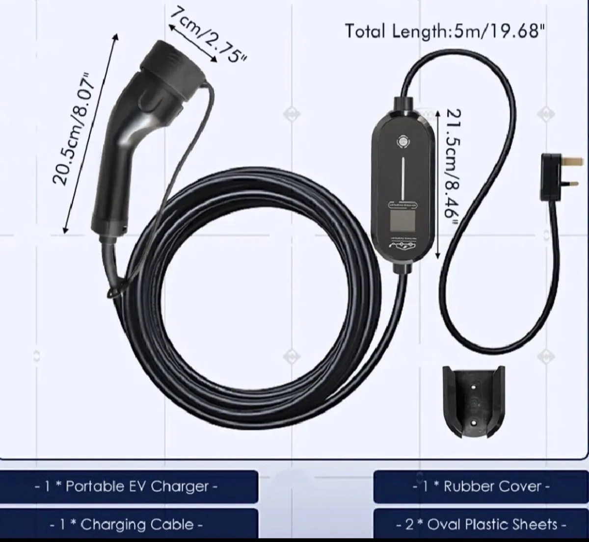 NEW Type 2 EV Home Granny Charger 10v - Image 2