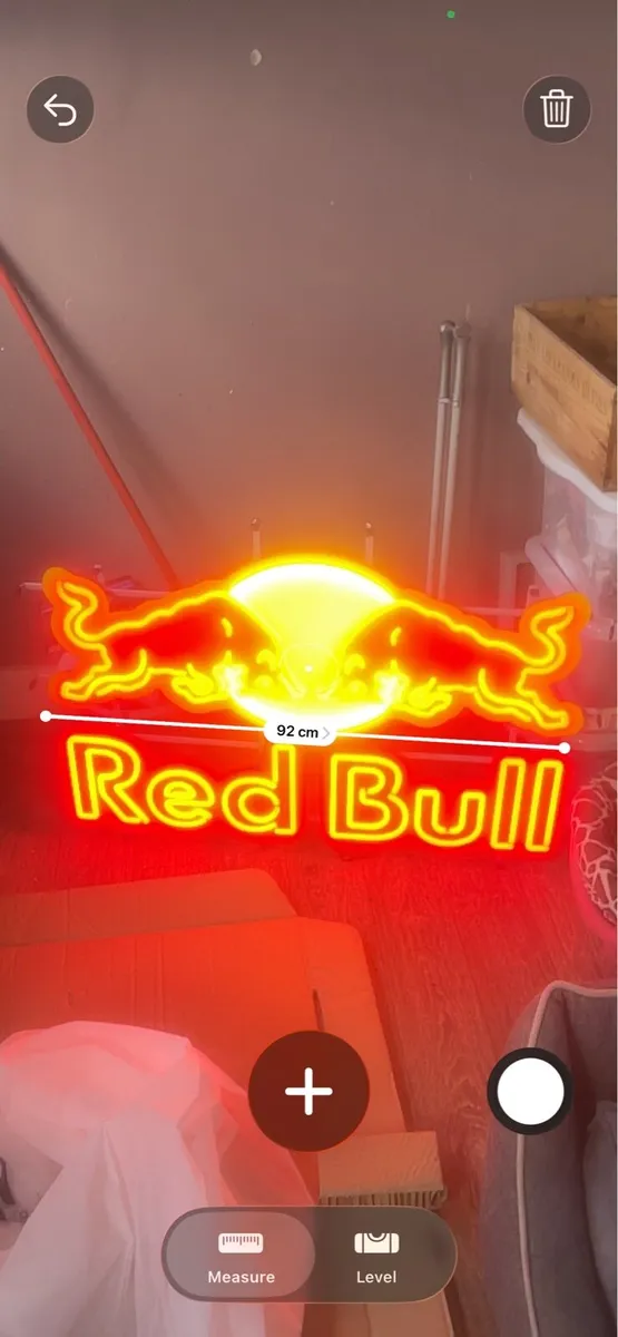 Red Bull light up neon sign - Image 2