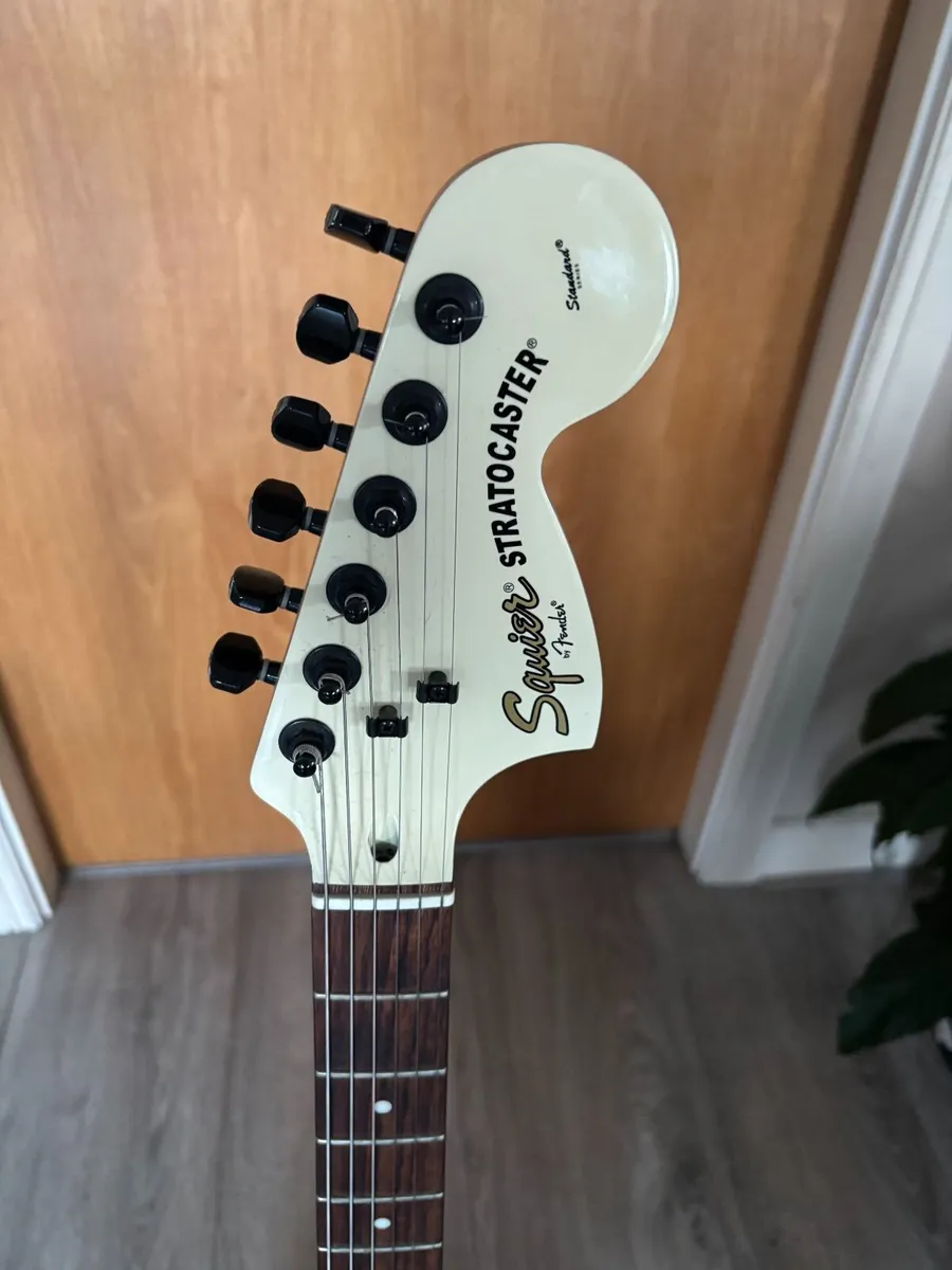 Squier Standard Series Stratocaster Recent Setup - Image 4
