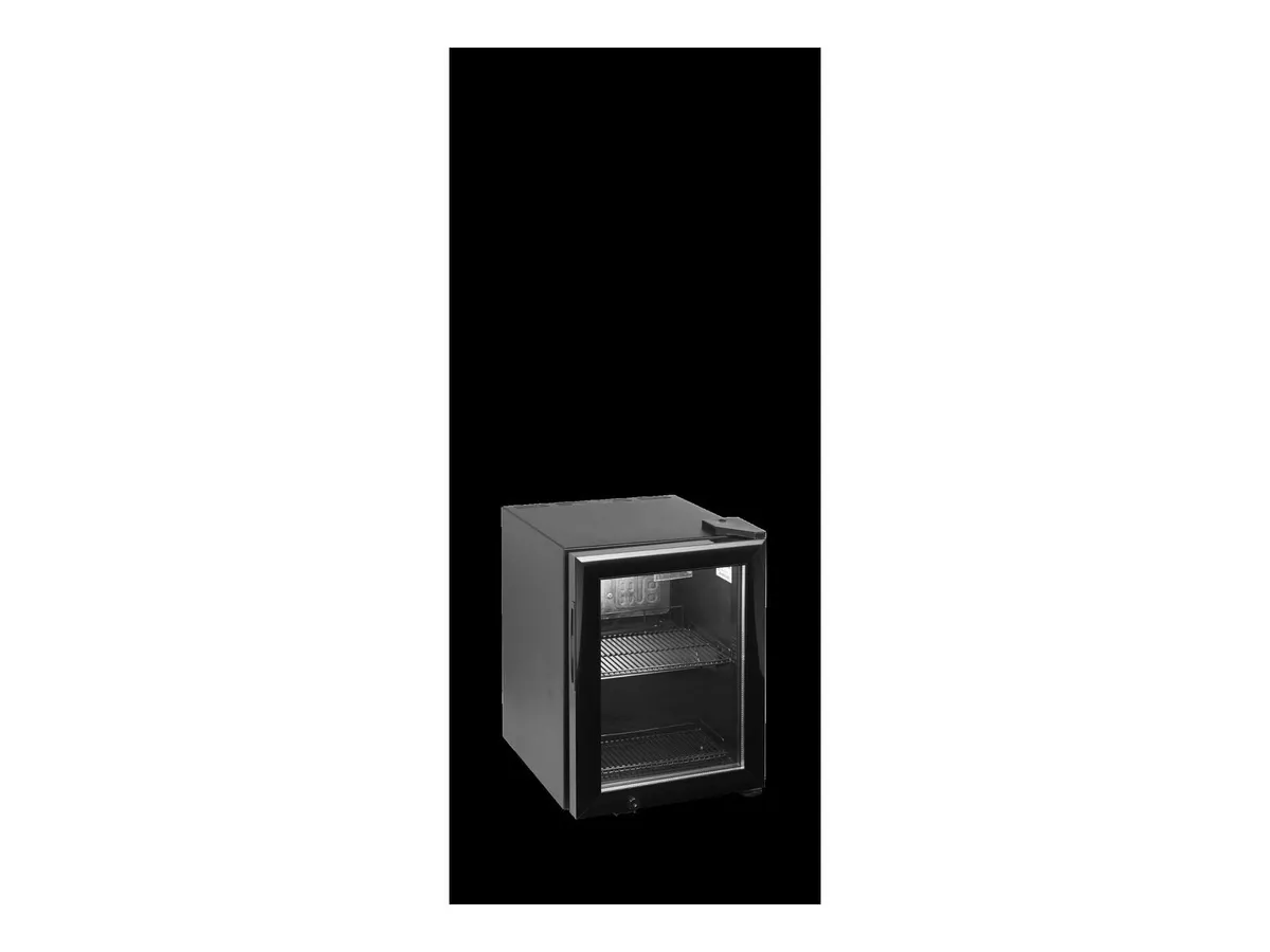 Tefcold BC30 Black, Glass Door - Ex VAT - Image 1