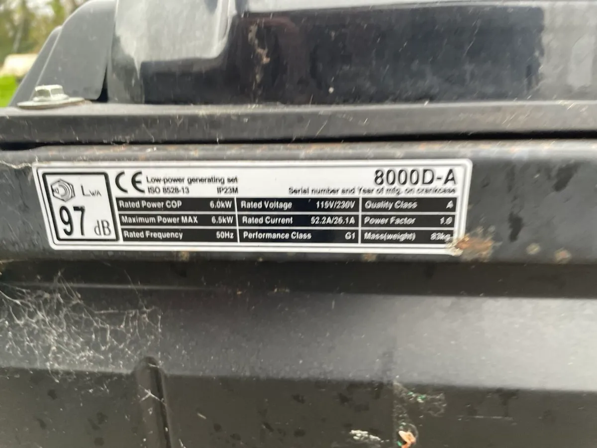 Generator for sale - Image 2