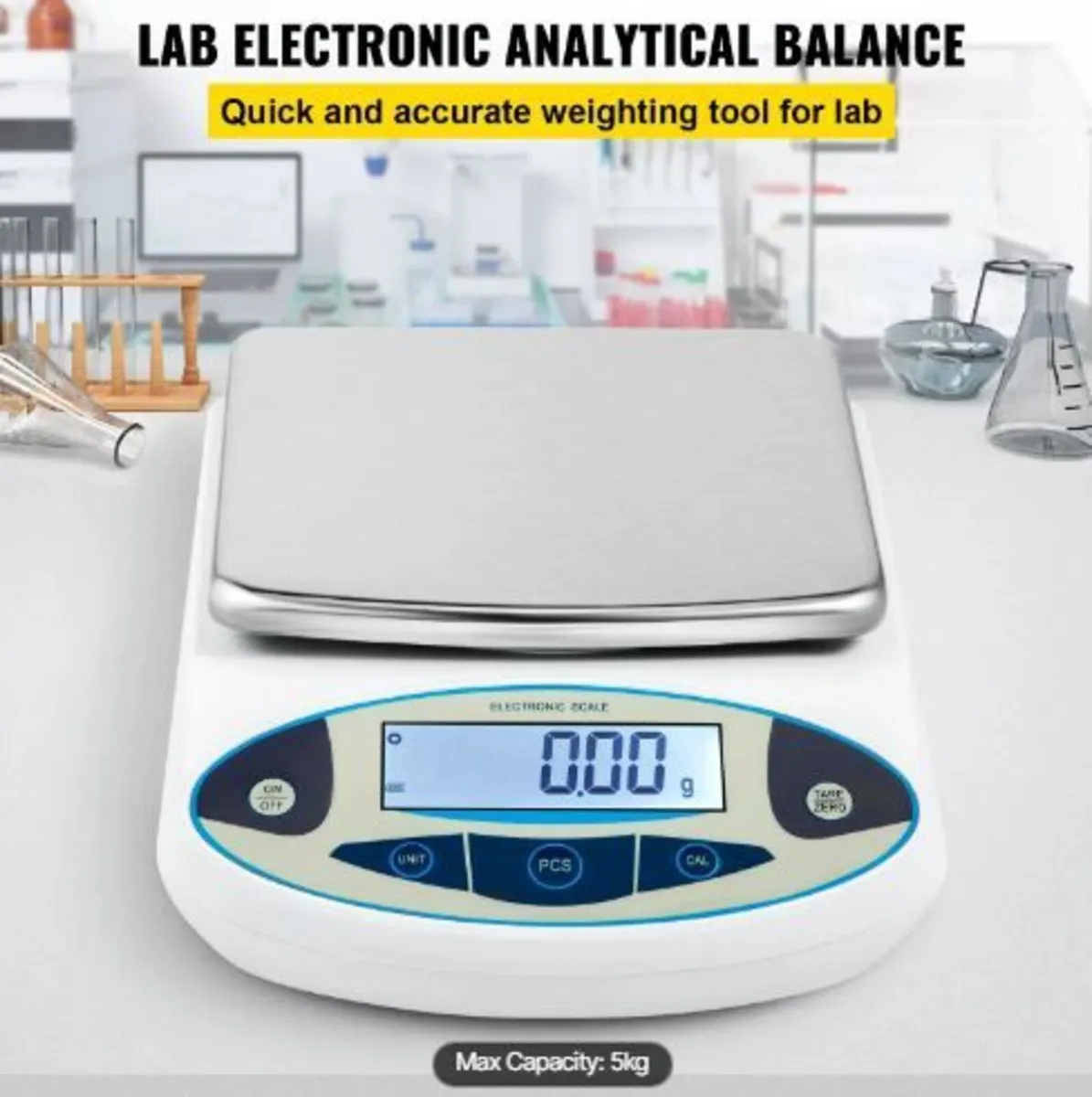 Analytical Balance, 5000g x 0.01g Accuracy - Image 3