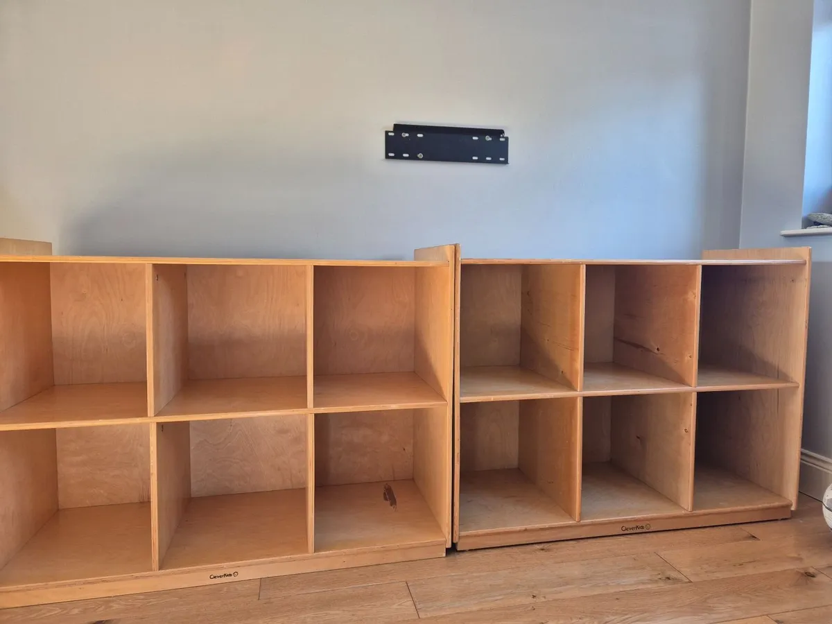 2 x 6 cubby Cleverkids units - Image 2