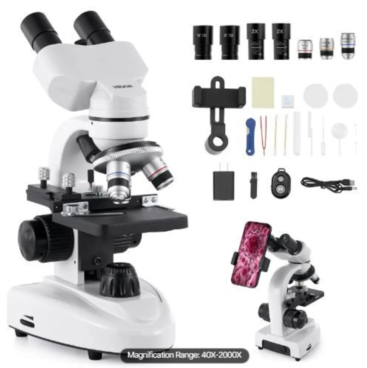 Binocular Microscope for Adult, Professional - Image 4