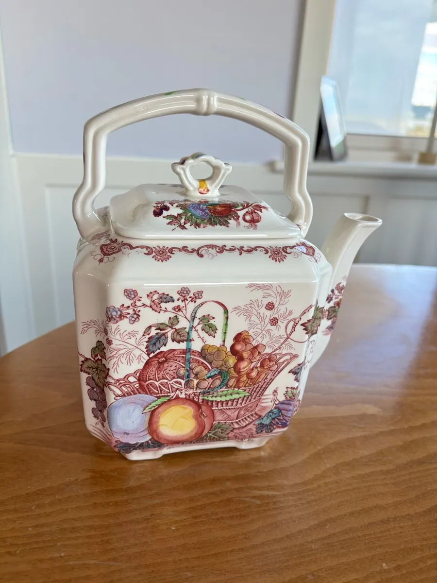 Mason teapot . Made in England .Ironstone - Image 1