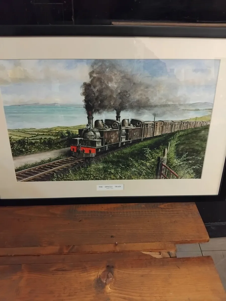 Dingle Train framed print - Image 2