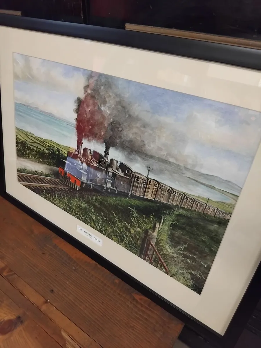 Dingle Train framed print - Image 3