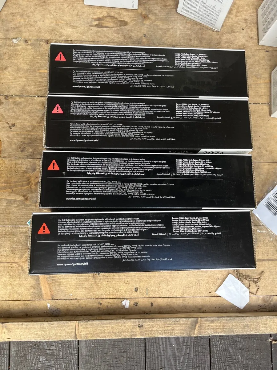 Set of HP 207 Toners - Image 3