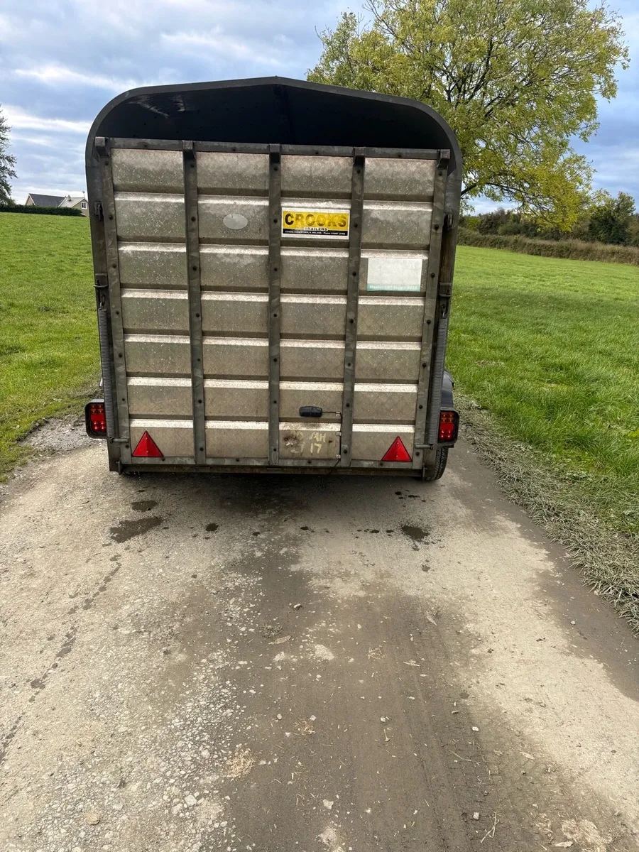 Crooks 10x5ft6 cattle trailer - Image 4