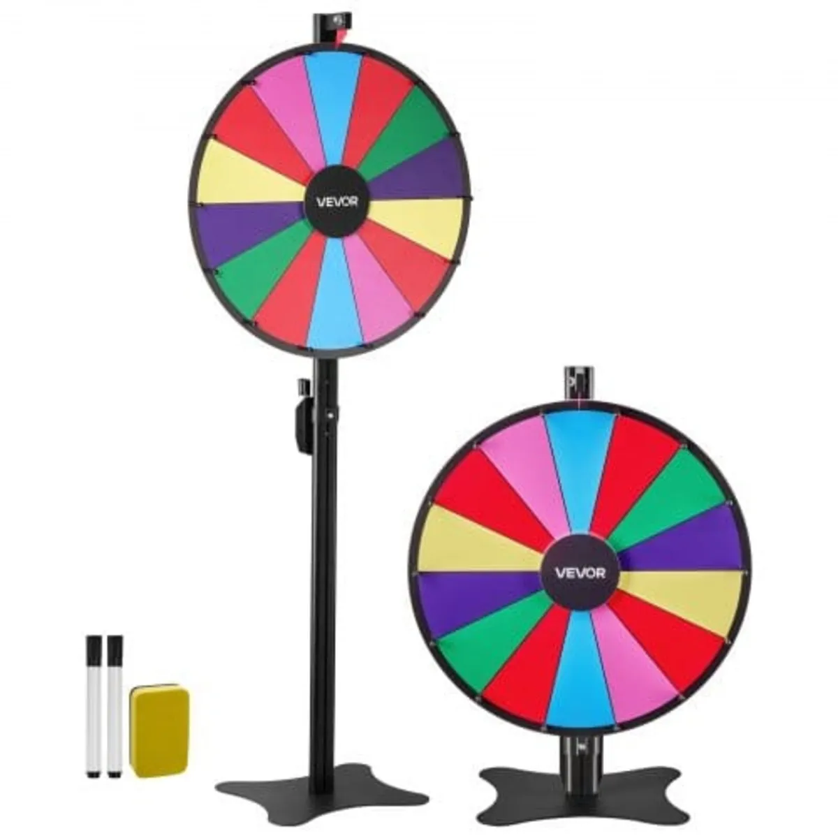610 mm Spinning Prize Wheel, 14 Slots Spinning Whe - Image 1
