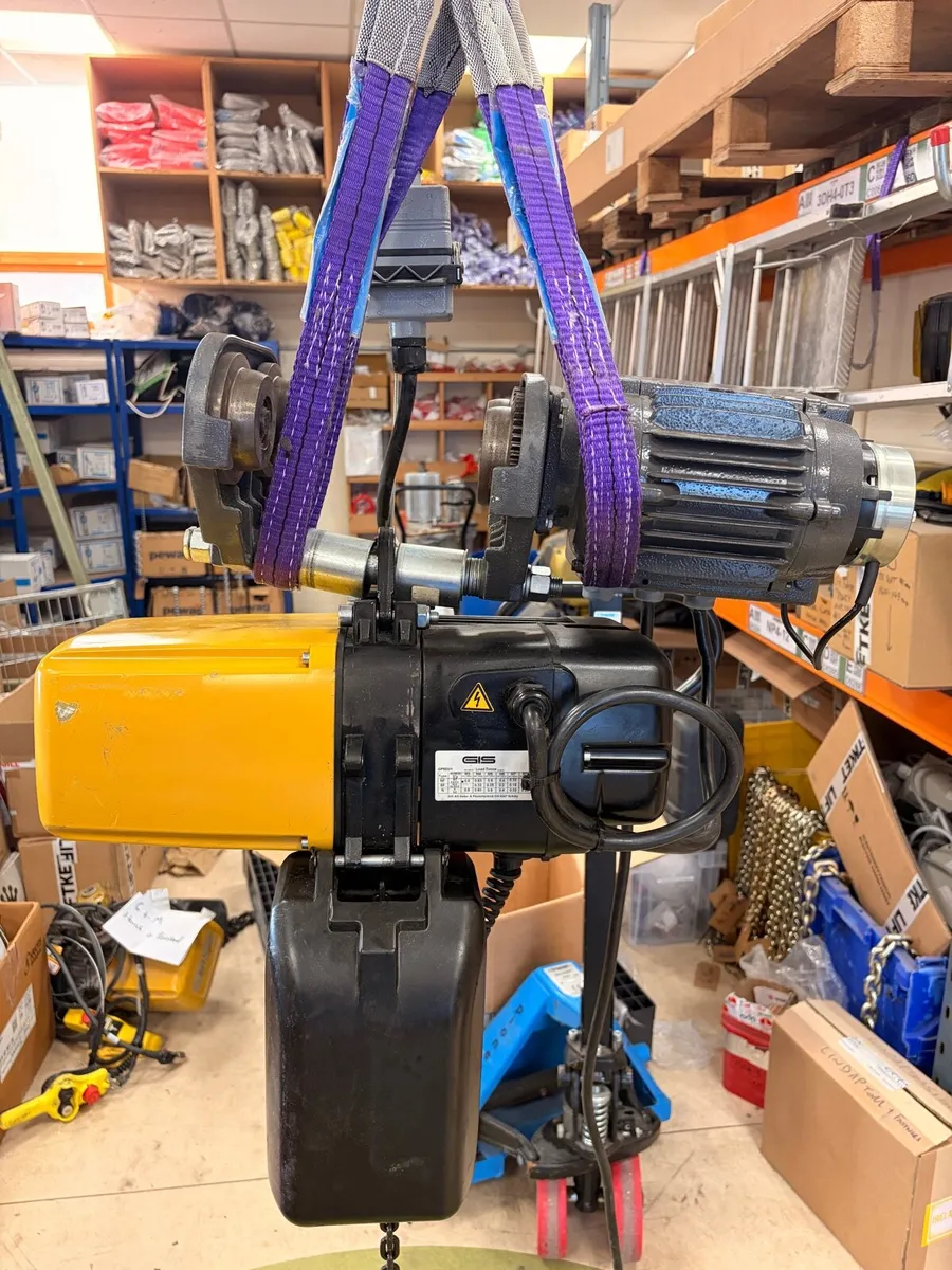 GIS Electric chain hoist / power travel trolley - Image 1