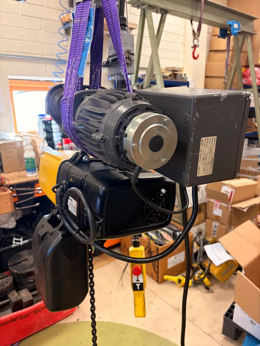 GIS Electric chain hoist / power travel trolley - Image 2