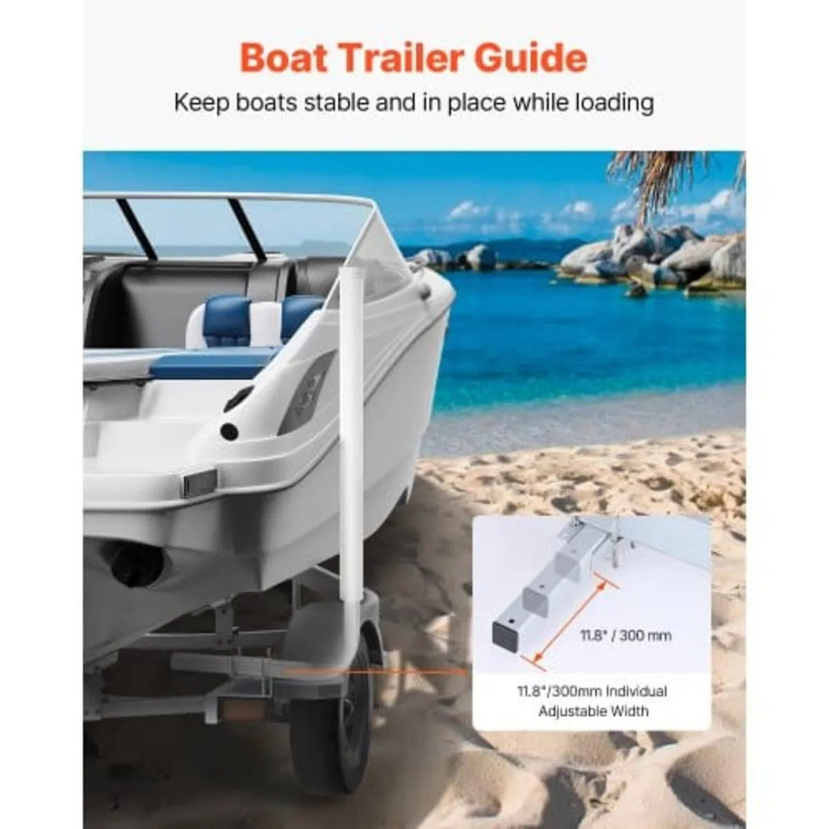 Boat Trailer Guide, 1016mm Adjustable Design Trail - Image 2