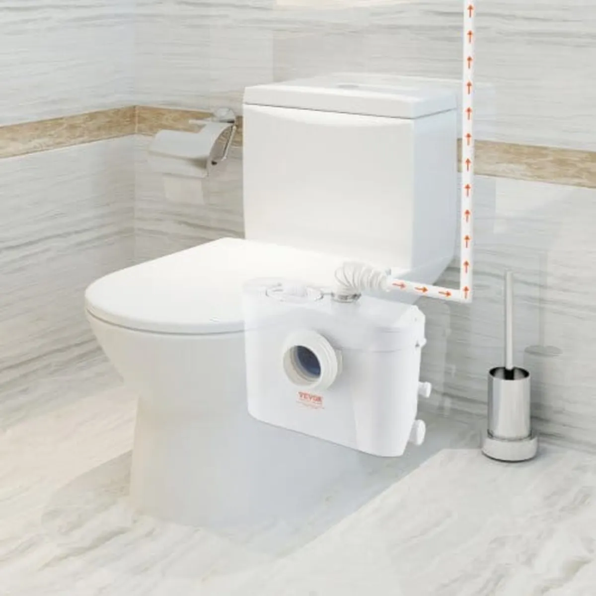 Macerator Pump, 700W, 9600 L/h Flow, 32.8 ft/10 m - Image 3
