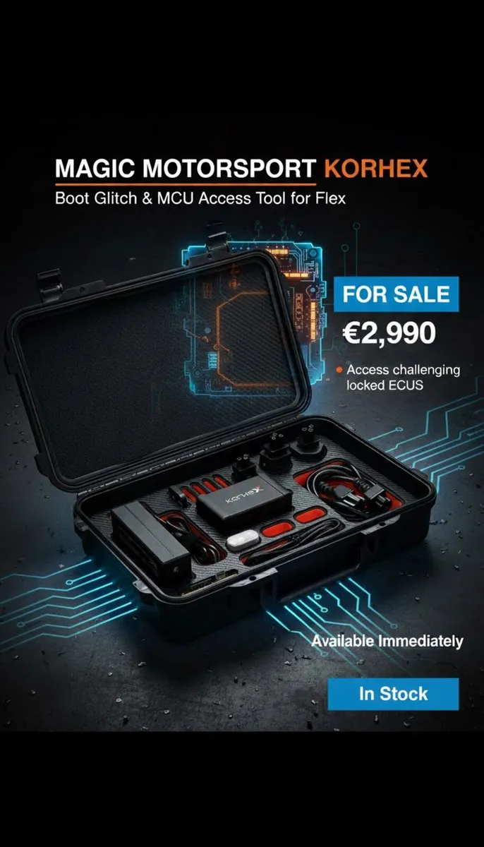FLEX Magic Motorsport KORHEX Boot Glitch and MCU - Image 1