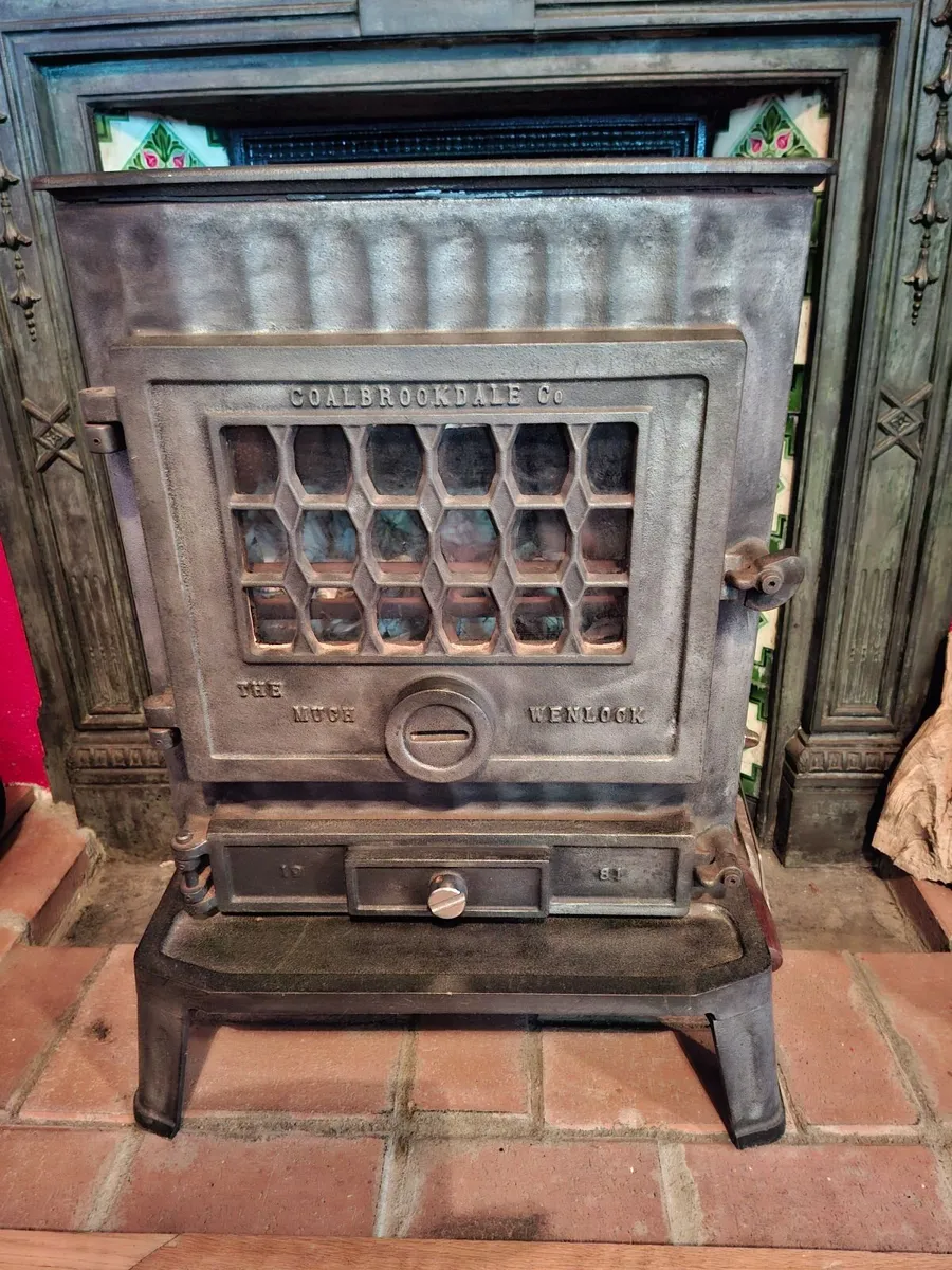 Coalbrookdale much wenlock stove - Image 1