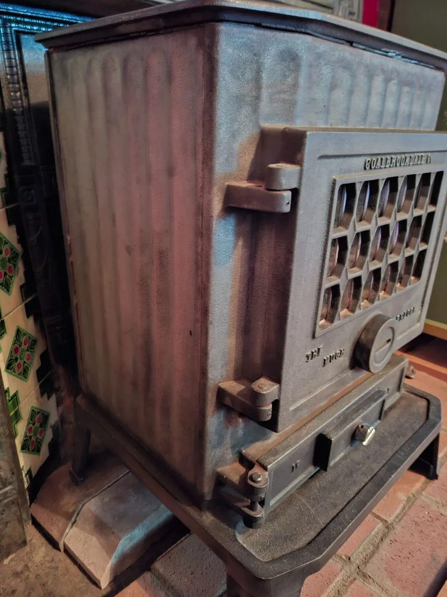 Coalbrookdale much wenlock stove - Image 2