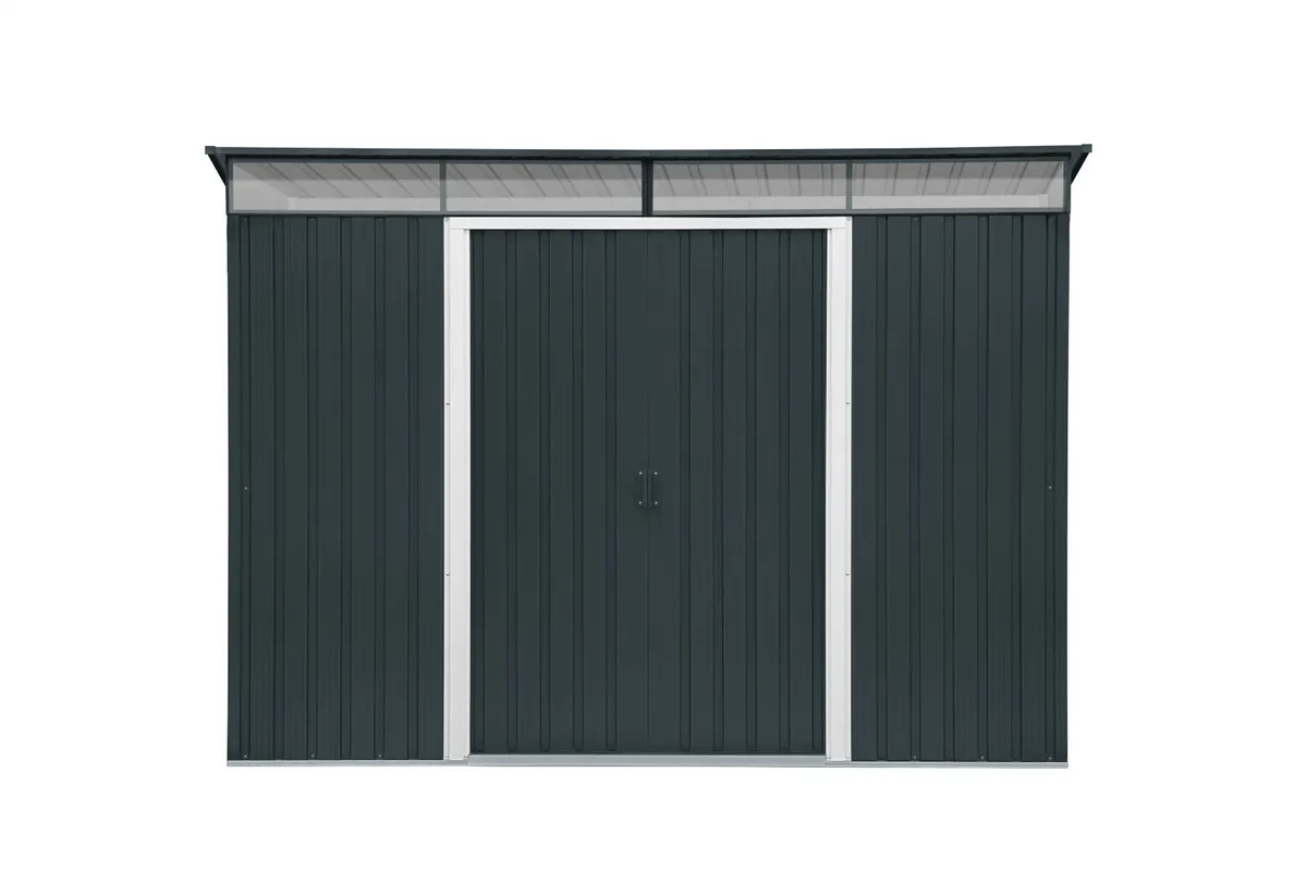 🏠 8x6 TOP PENT SKYLIGHT STEEL GARDEN SHEDS - Image 2