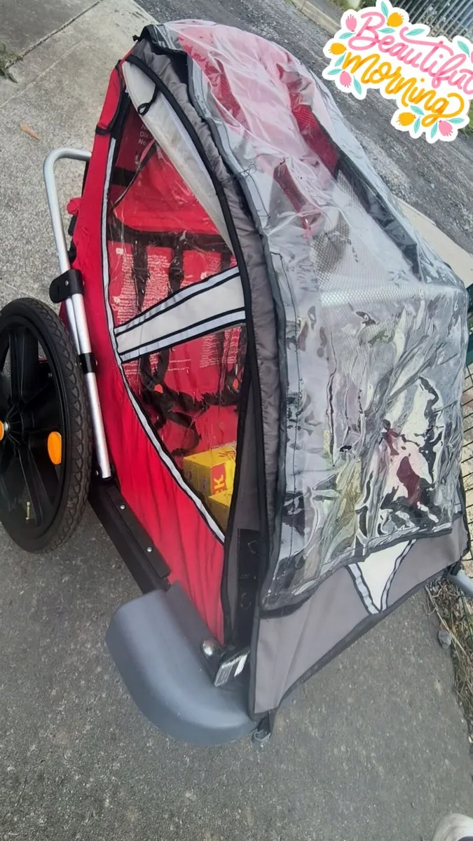 Bike Trailer for 2 Children.
Bellelli trailer bell - Image 2