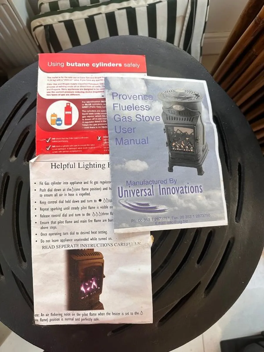 Provence Cast Iron portable gas stove - Image 2