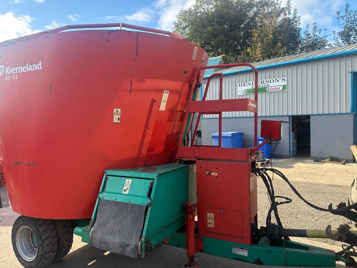 Kverneland KD 712 feeder - Image 4