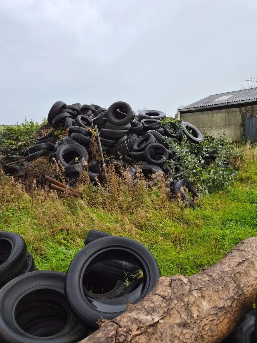 Silage Pit Tyres - free - Image 3