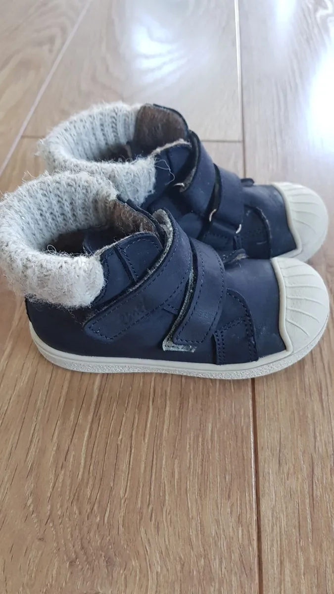 Toddler shoes – leather-size 23 ……  warm dark blue - Image 3