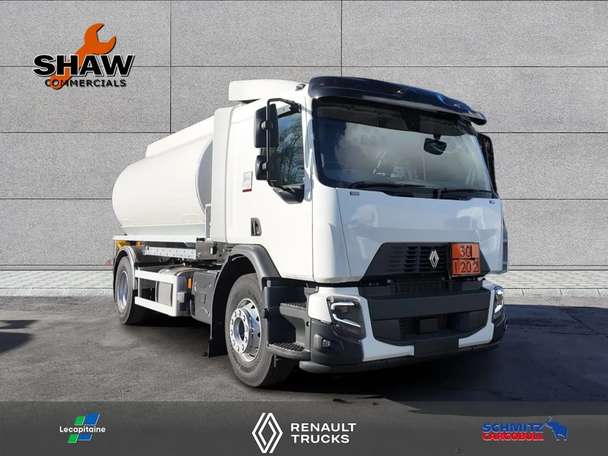 Renault D wide 18T Oil Lorry  Global cab in white - Image 2